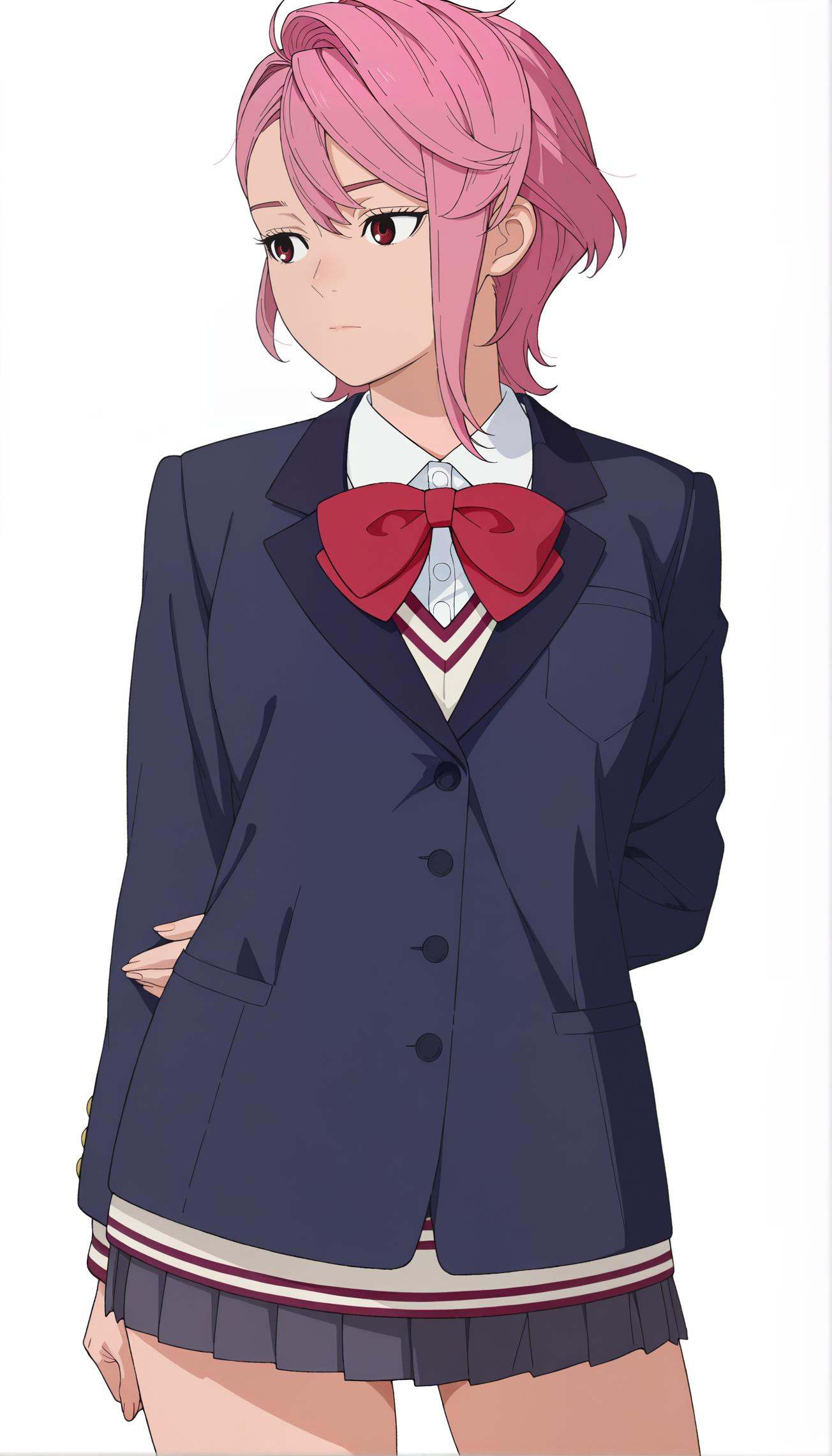 dandadan style,  shiratori aira (dandadan),  1girl on Tensor.Art