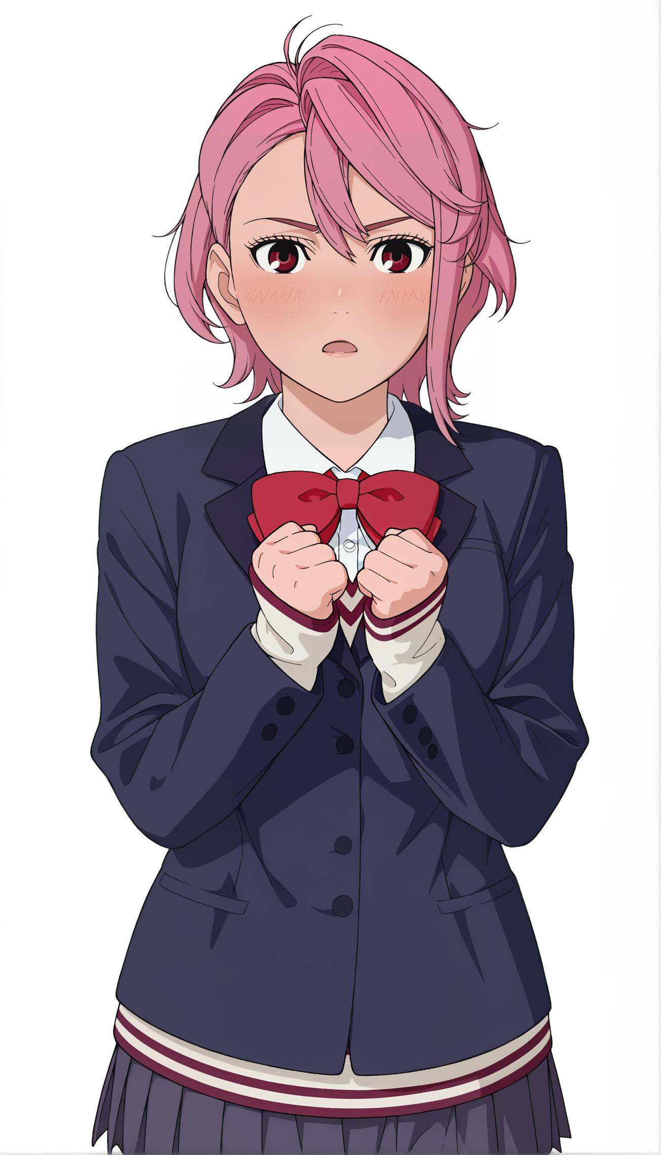 dandadan style,  shiratori aira (dandadan),  1girl on Tensor.Art