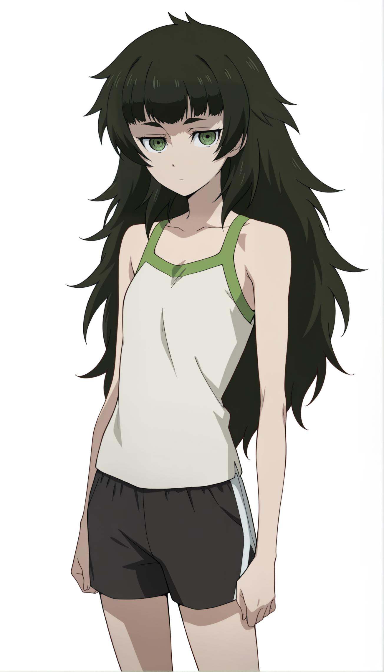 anime coloring,  official style,  hiyajo maho on Tensor.Art