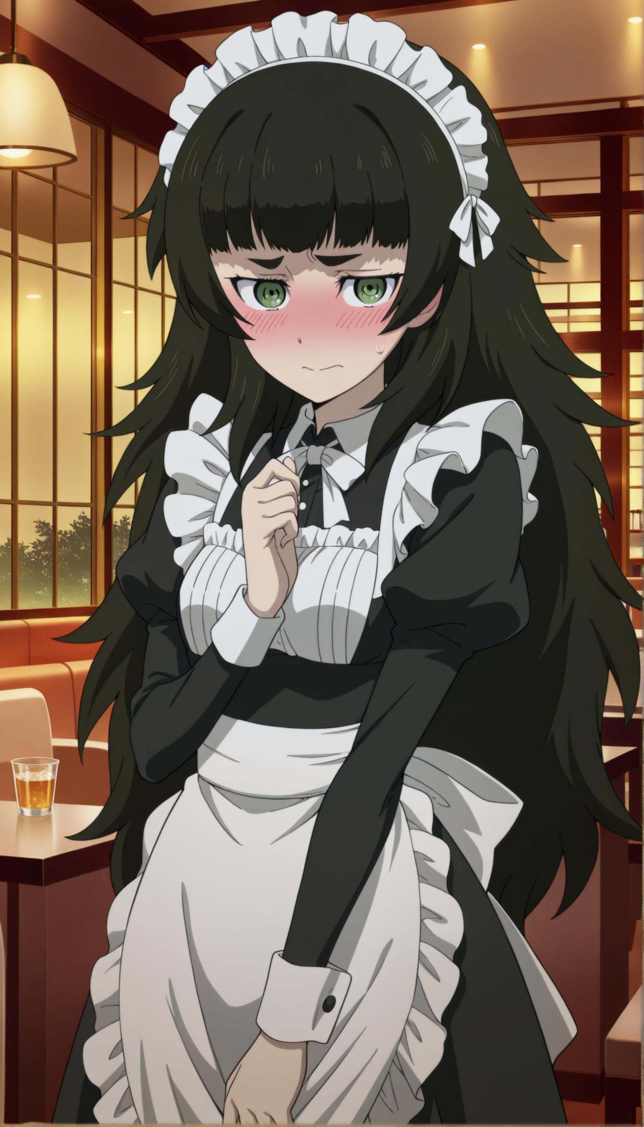 anime coloring,  official style,  hiyajo maho on Tensor.Art