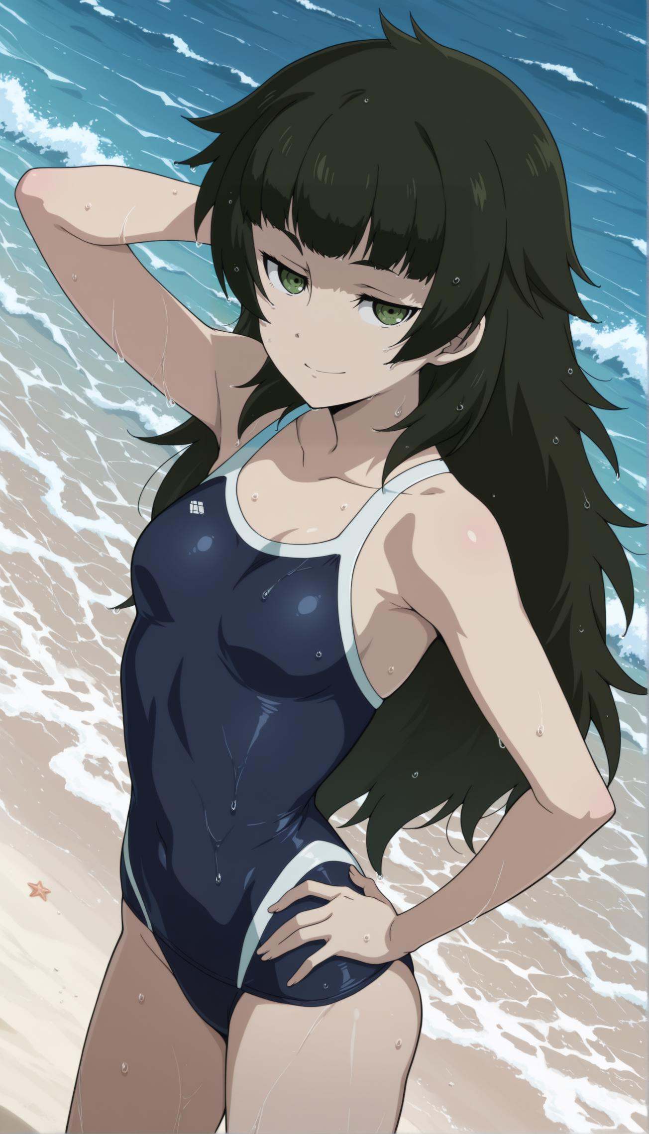anime coloring,  official style,  hiyajo maho on Tensor.Art