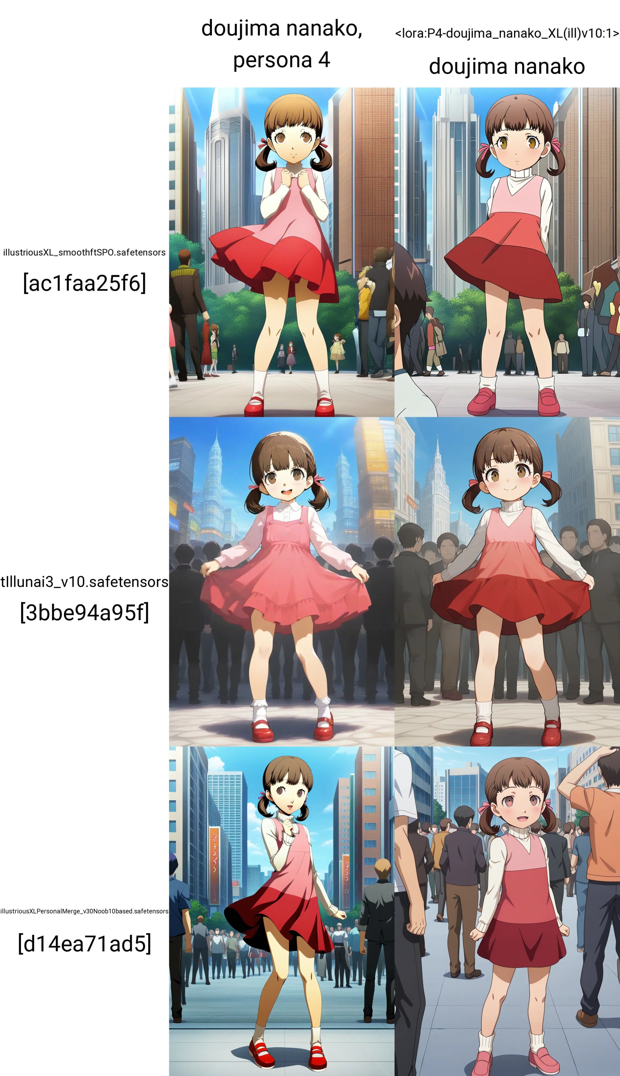 1girl,  doujima nanako,  persona 4 on Tensor.Art