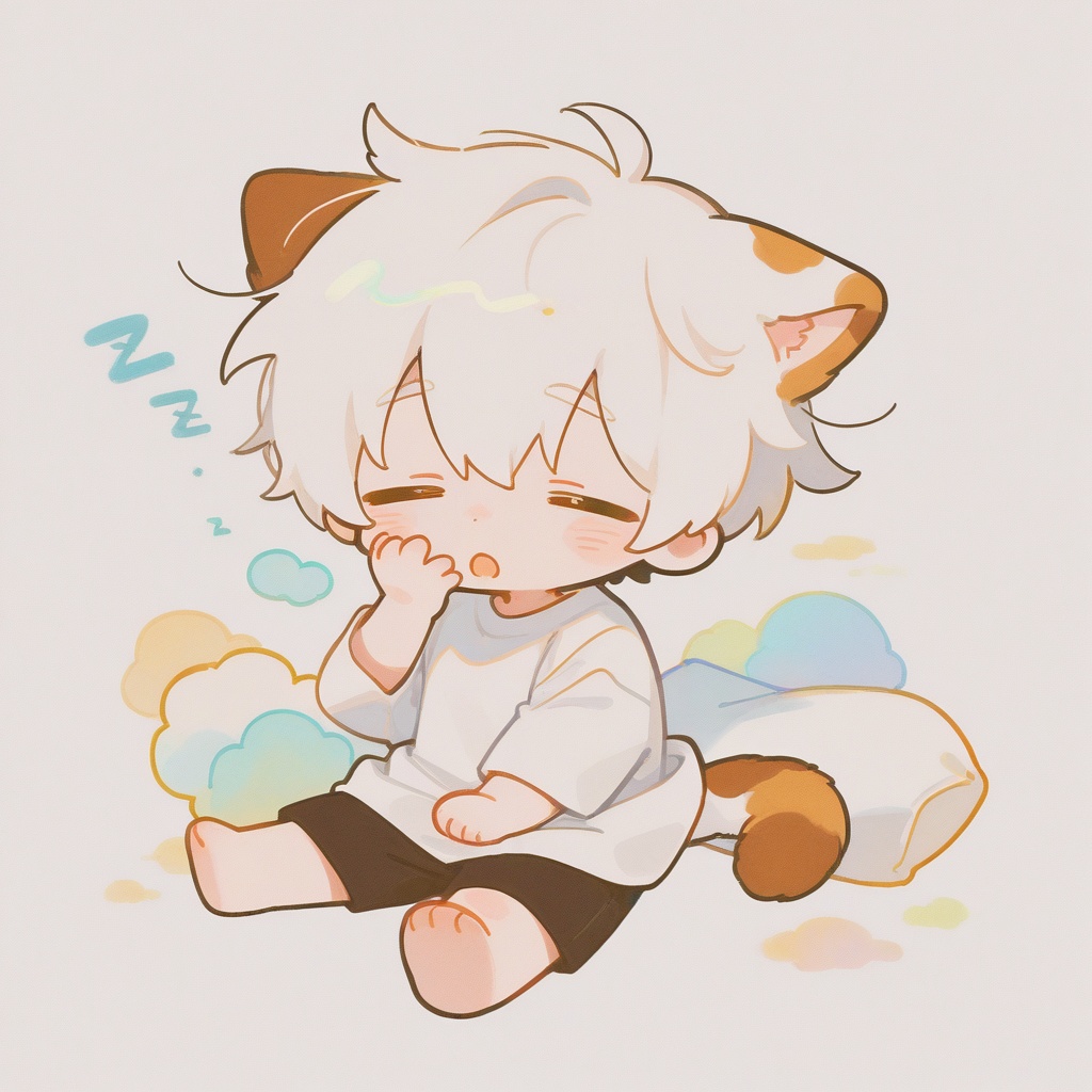 Solo,  cute,  chibi_style on Tensor.Art