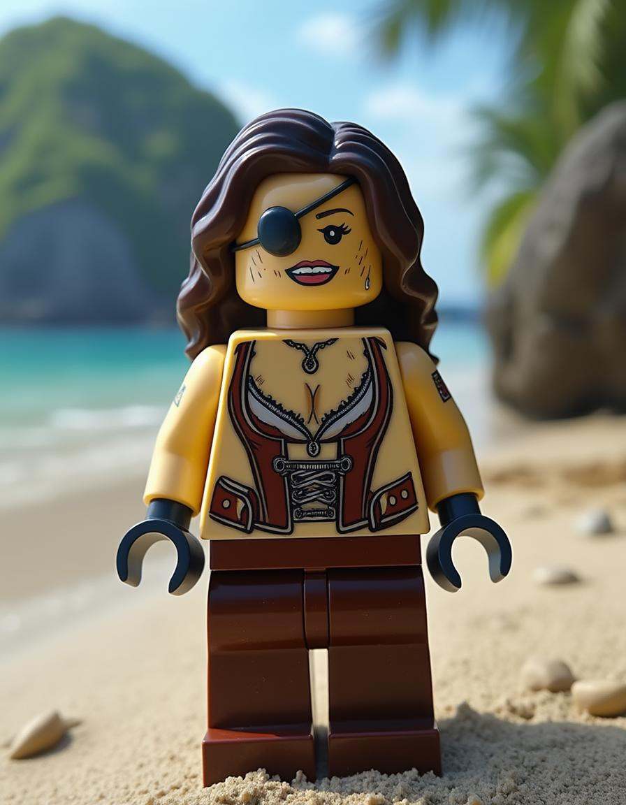 lego_minifigure,  perspective,  girl on Tensor.Art
