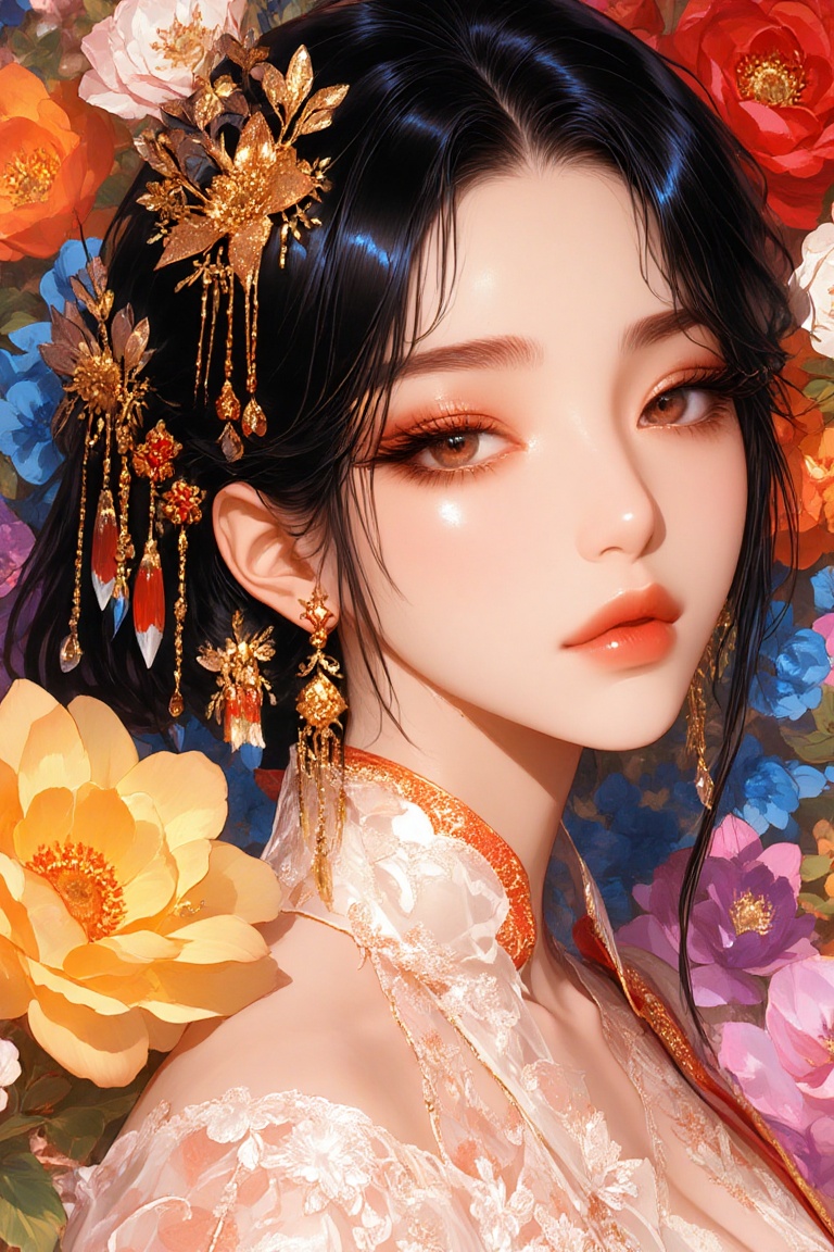 portrait,  manga,  masterpiece on Tensor.Art