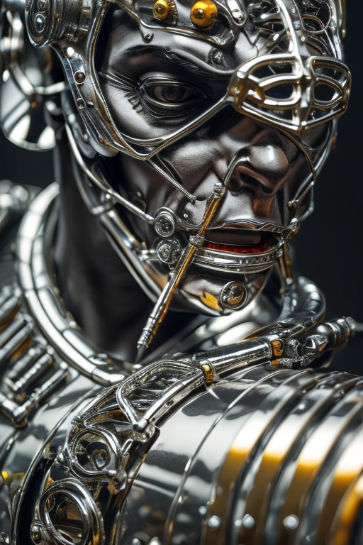 Bring the legendary cybernetic snake to life with stunning realism. Every detail,  from armor to expression,  is captured...