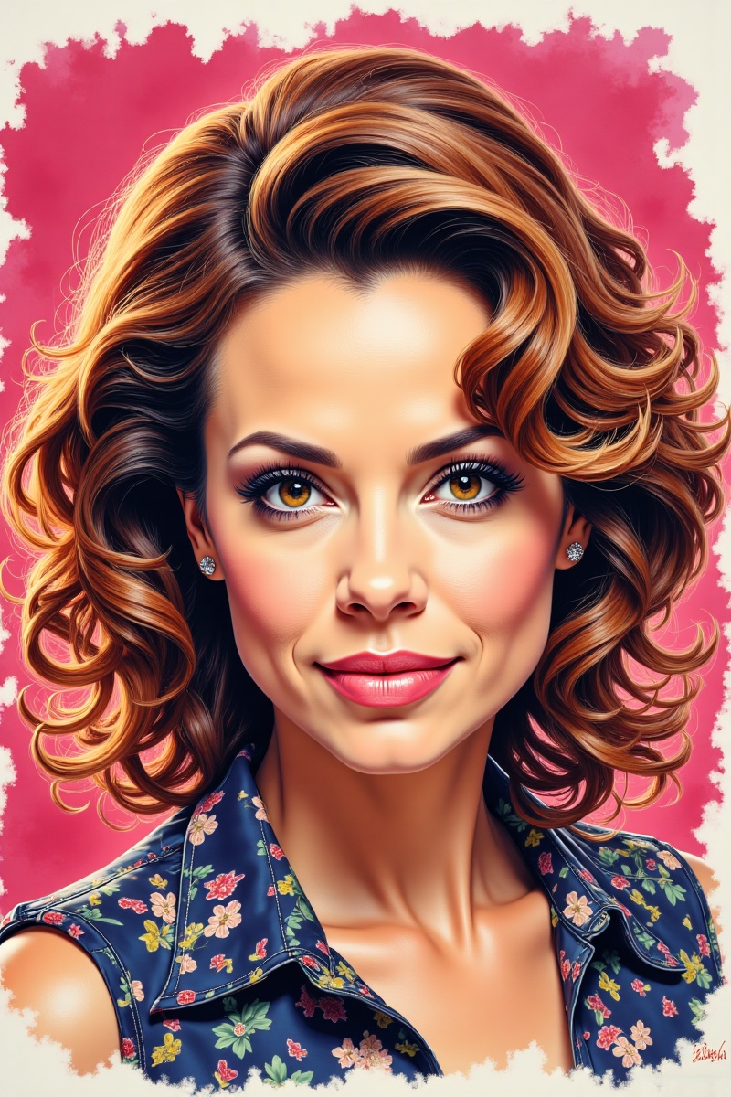 Color Ink Art Style of Phoebe Halliwell on Tensor.Art