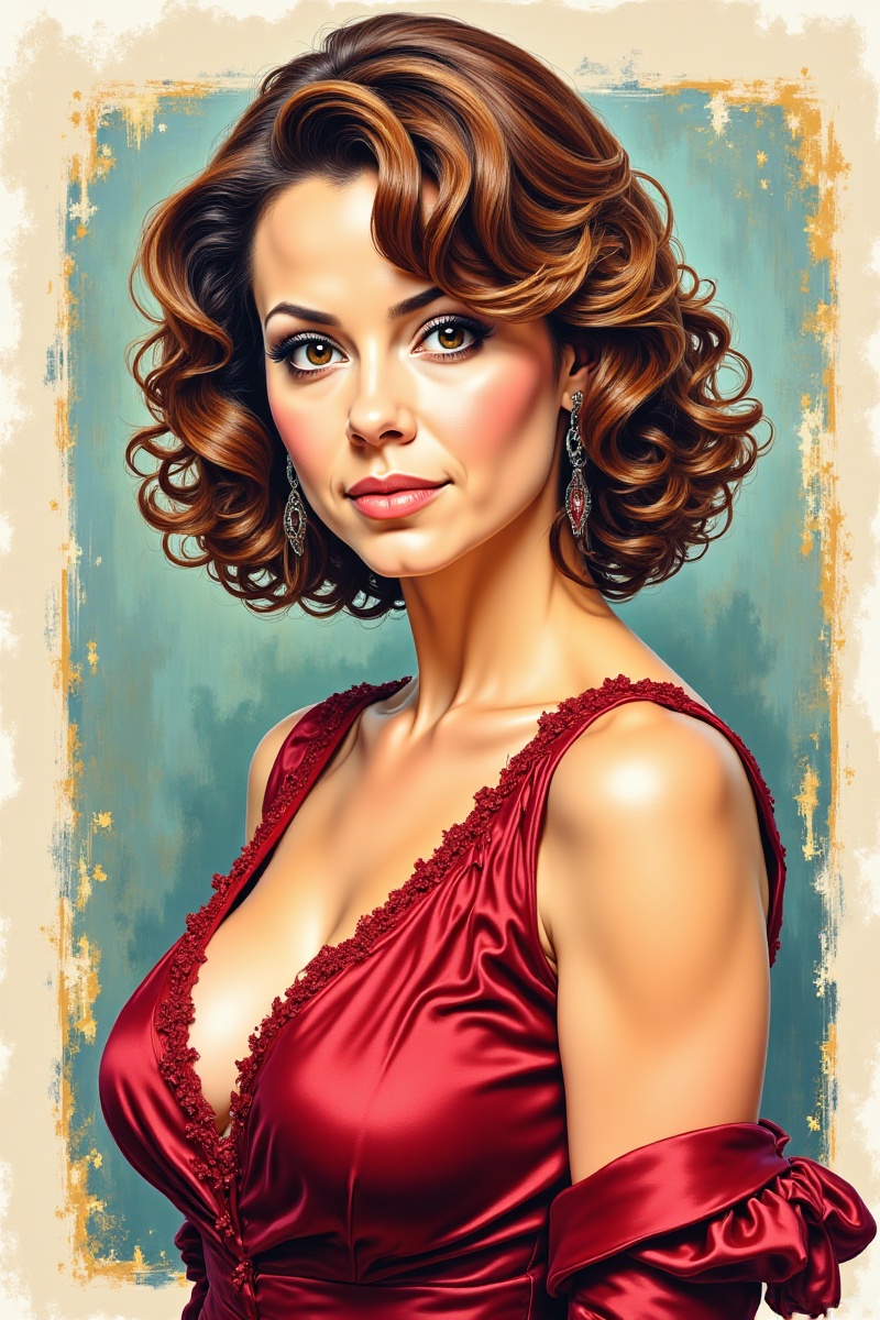 Color Ink Art Style of Phoebe Halliwell on Tensor.Art