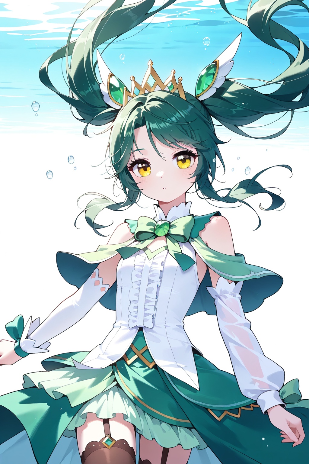 underwater,  underwater,  upper body on Tensor.Art