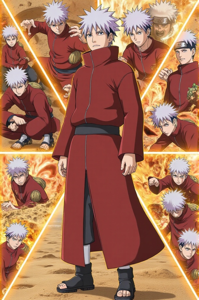 gaara_collage,  gaara,  kazekage on Tensor.Art