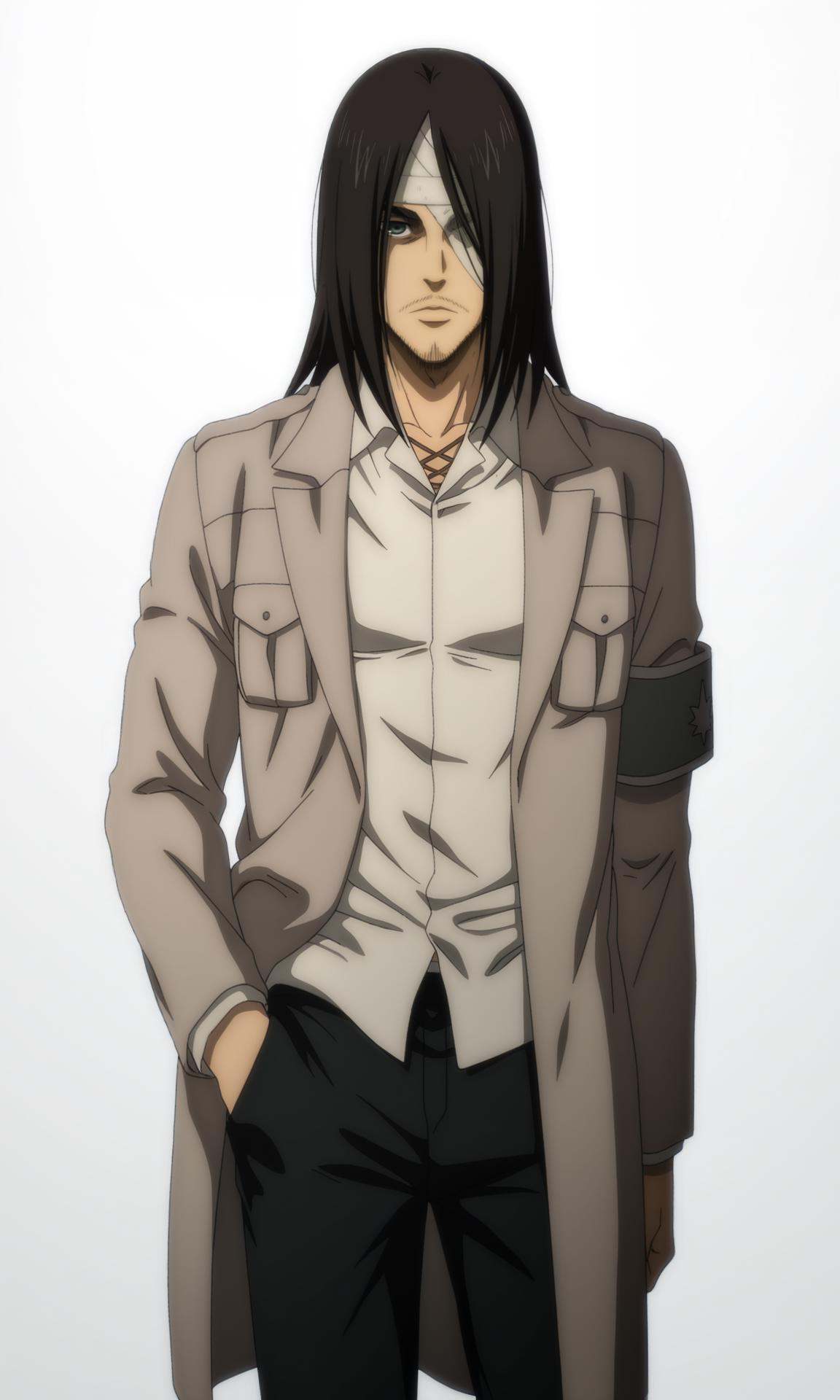 eren yeager,  1boy,  male focus on Tensor.Art