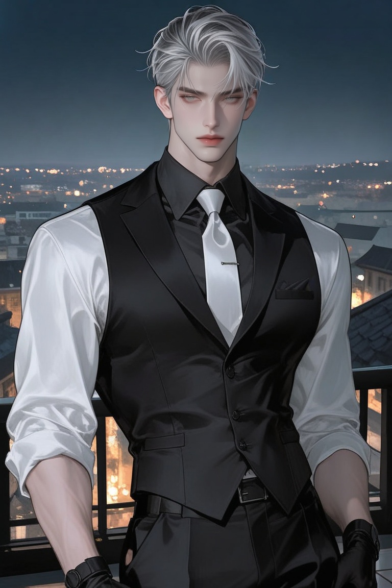 1 man ,  male focus ,  solo on Tensor.Art