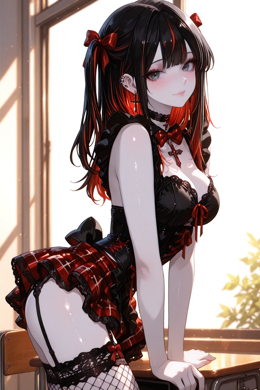 Original character,  One girl only,  Solo on Tensor.Art