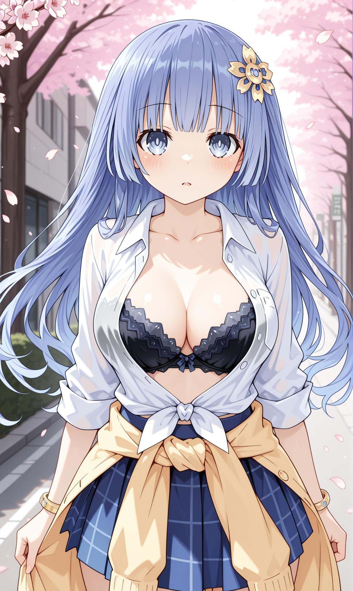 izayoi miku,  blue eyes,  long hair on Tensor.Art