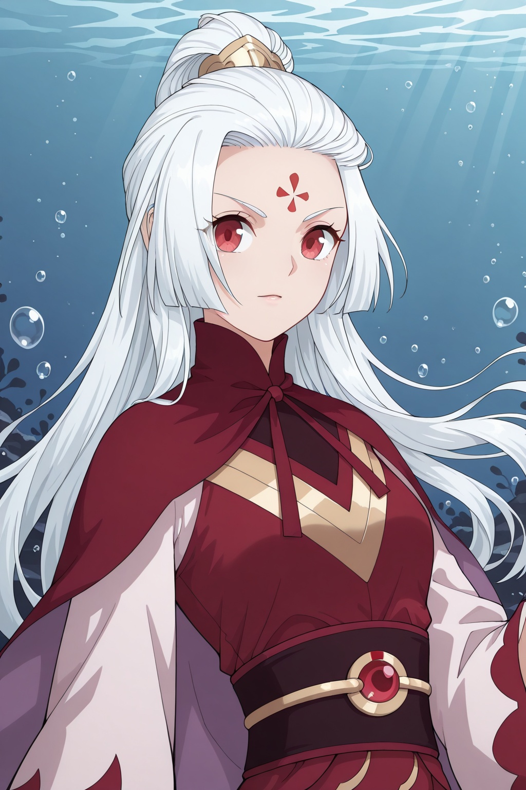 underwater,  underwater,  upper body on Tensor.Art