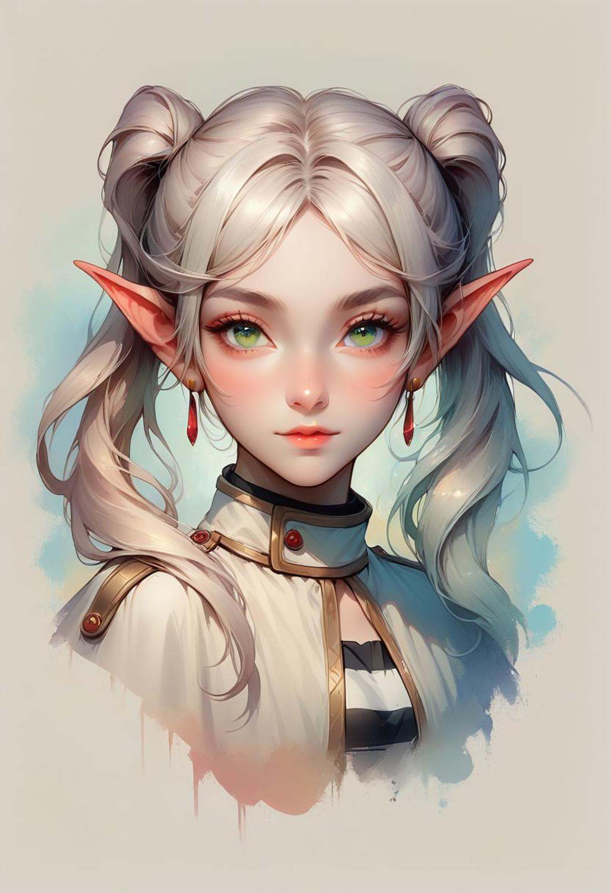 Faded Headshot,  faded bottom,  faded edges on Tensor.Art