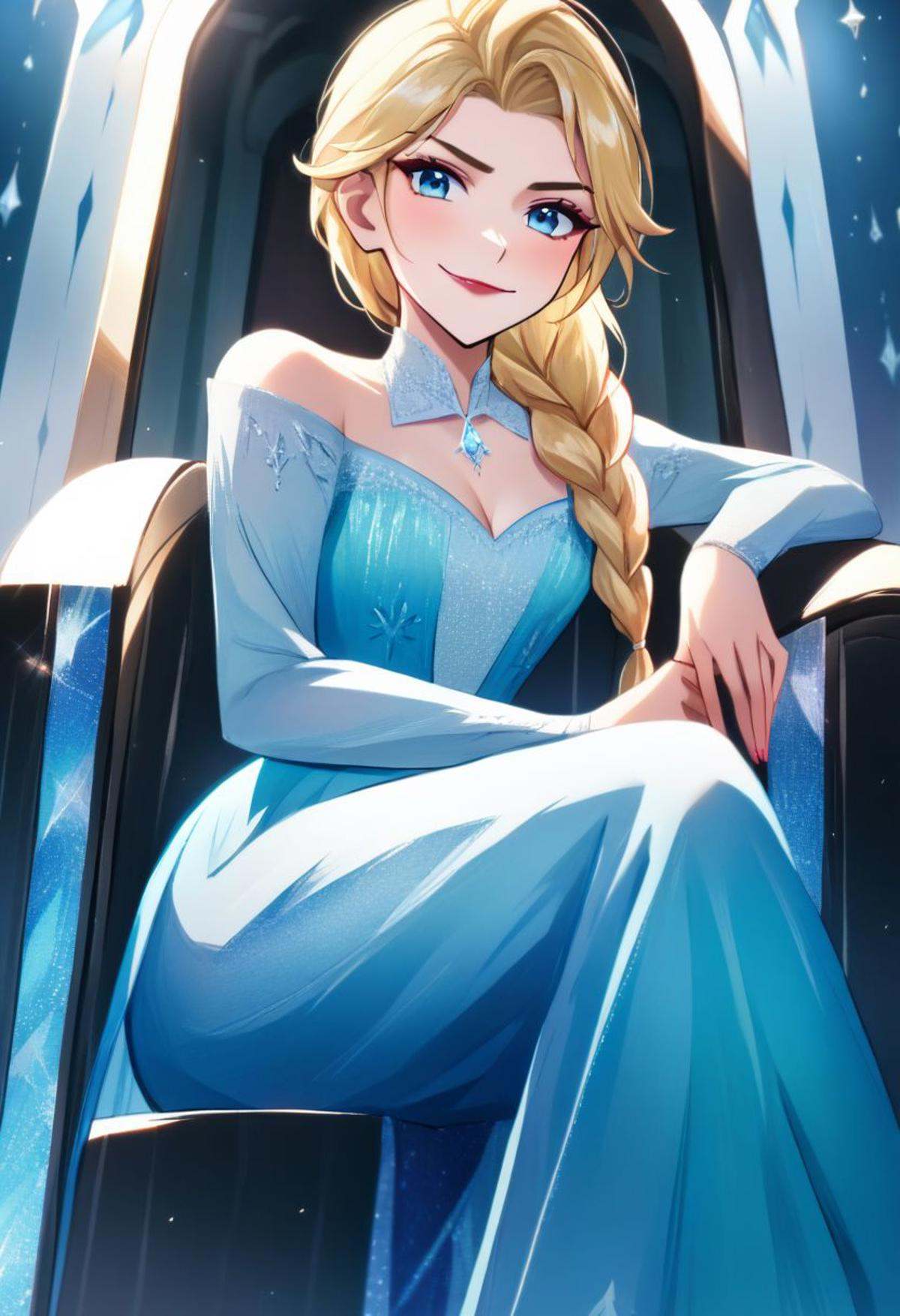 sysdeep_elsa,  1girl,  Elsa on Tensor.Art