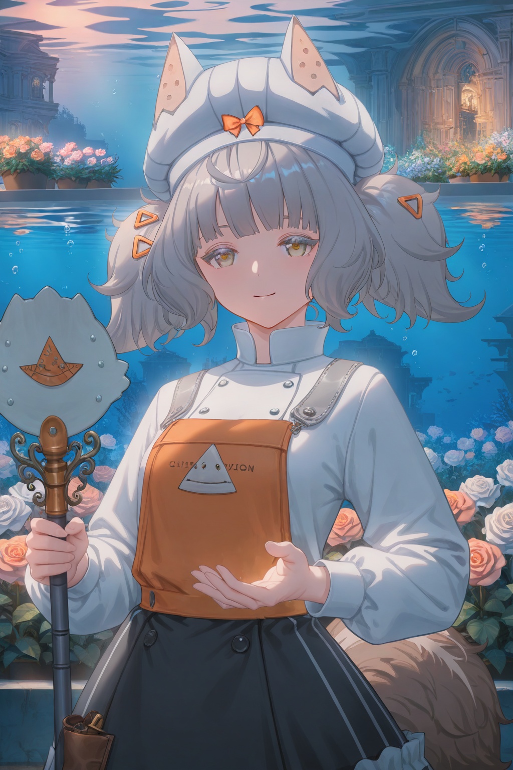 underwater,  underwater,  upper body on Tensor.Art