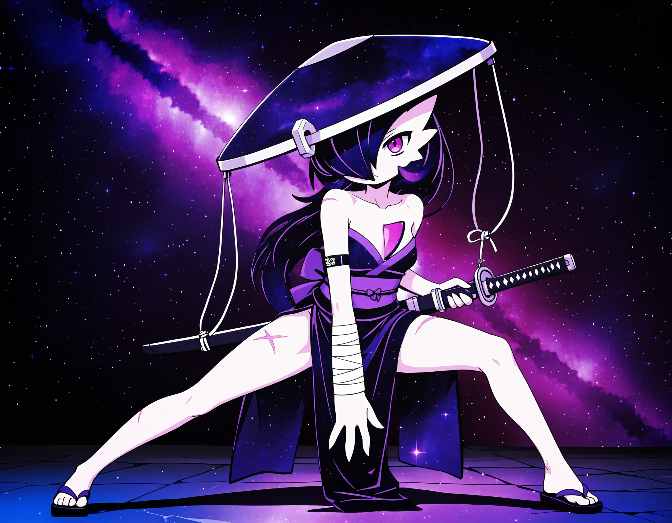 galaxy_style,  abstract,  Gardevoir on Tensor.Art