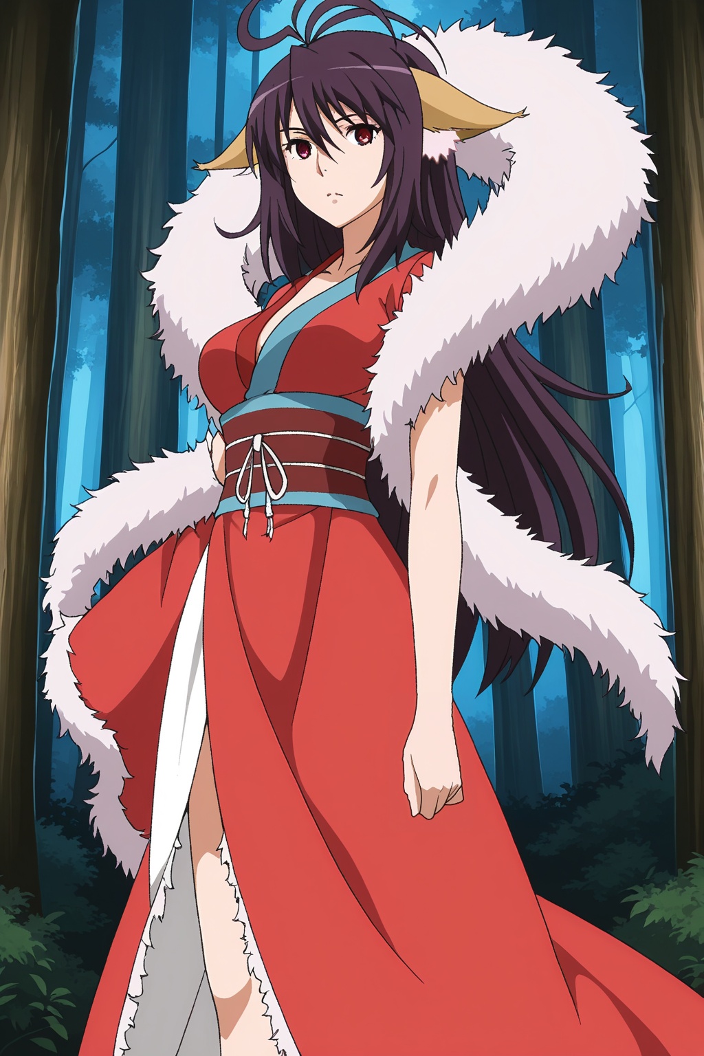 Forest,  Forest,  Thigh exposed on Tensor.Art