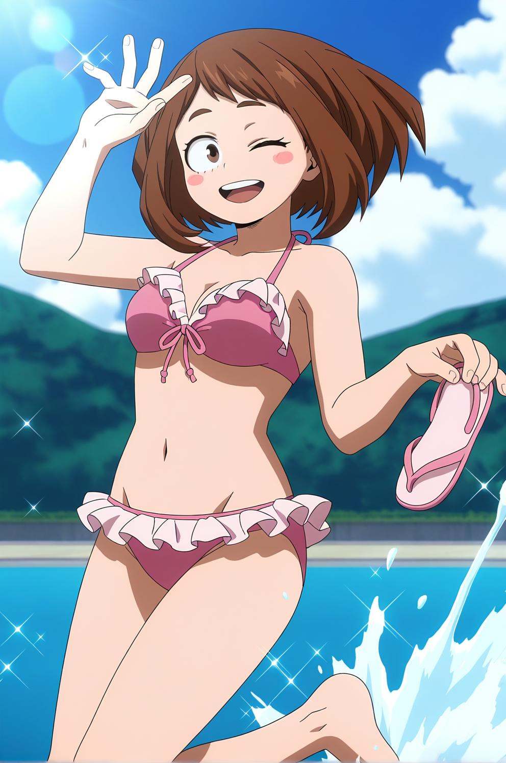 anime screencap,  anime coloring,  boku no hero academia on Tensor.Art