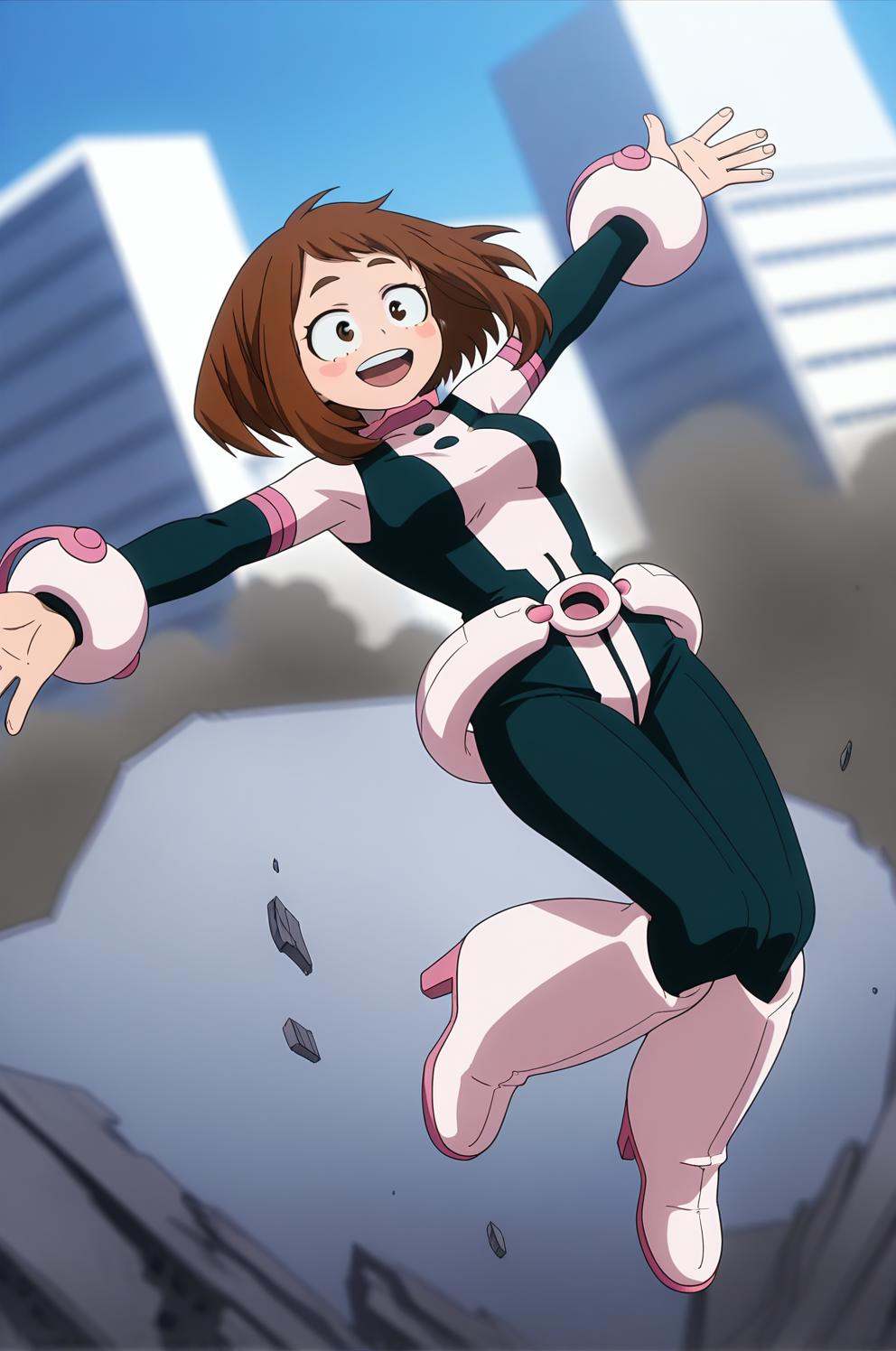anime screencap,  anime coloring,  boku no hero academia on Tensor.Art