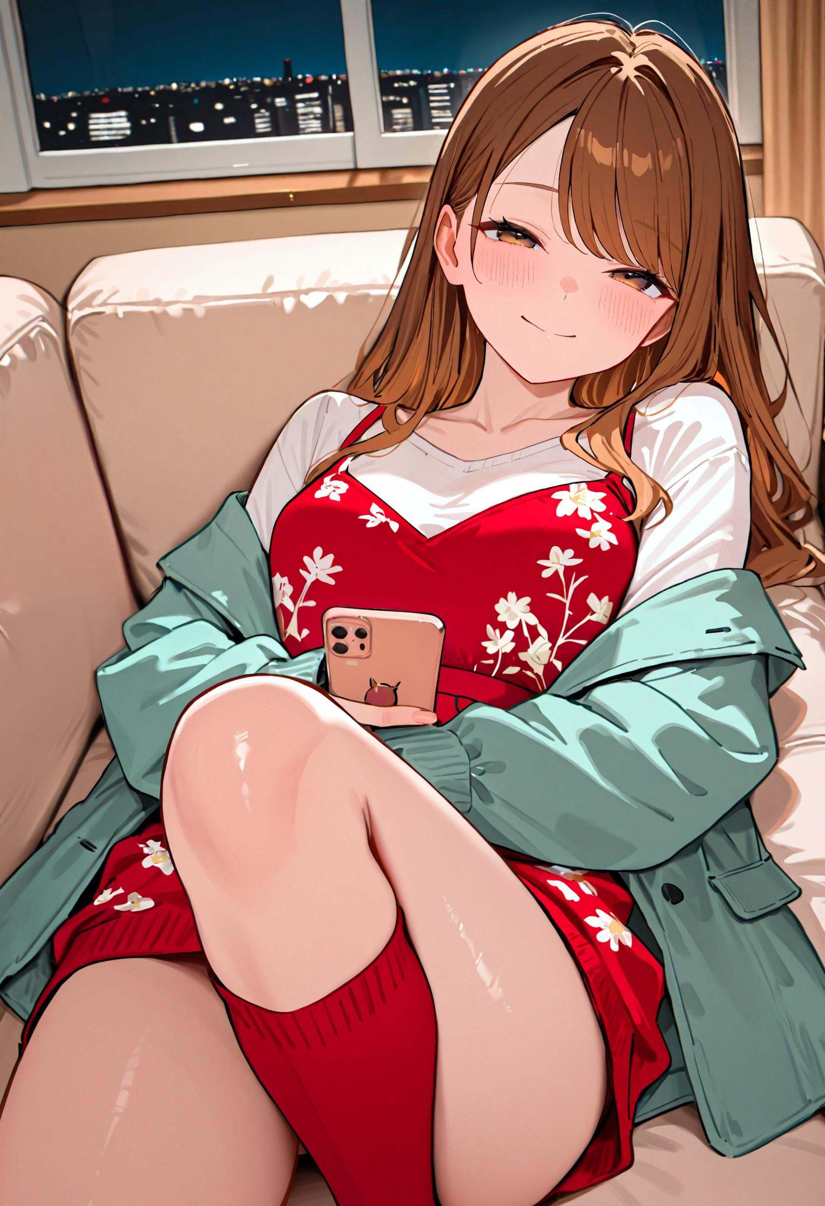 YW9za,  1girl,  red socks on Tensor.Art