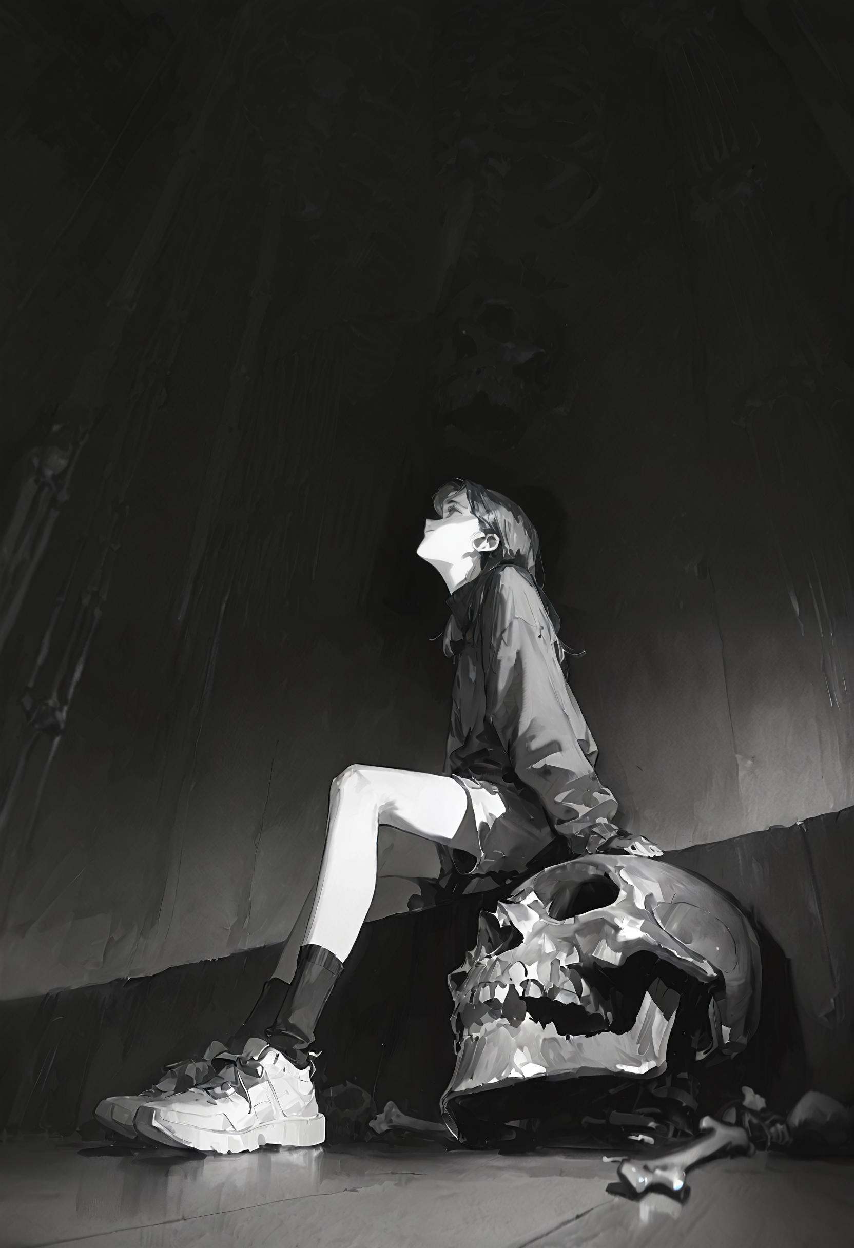 OTZZK,  1girl,  sneakers on Tensor.Art