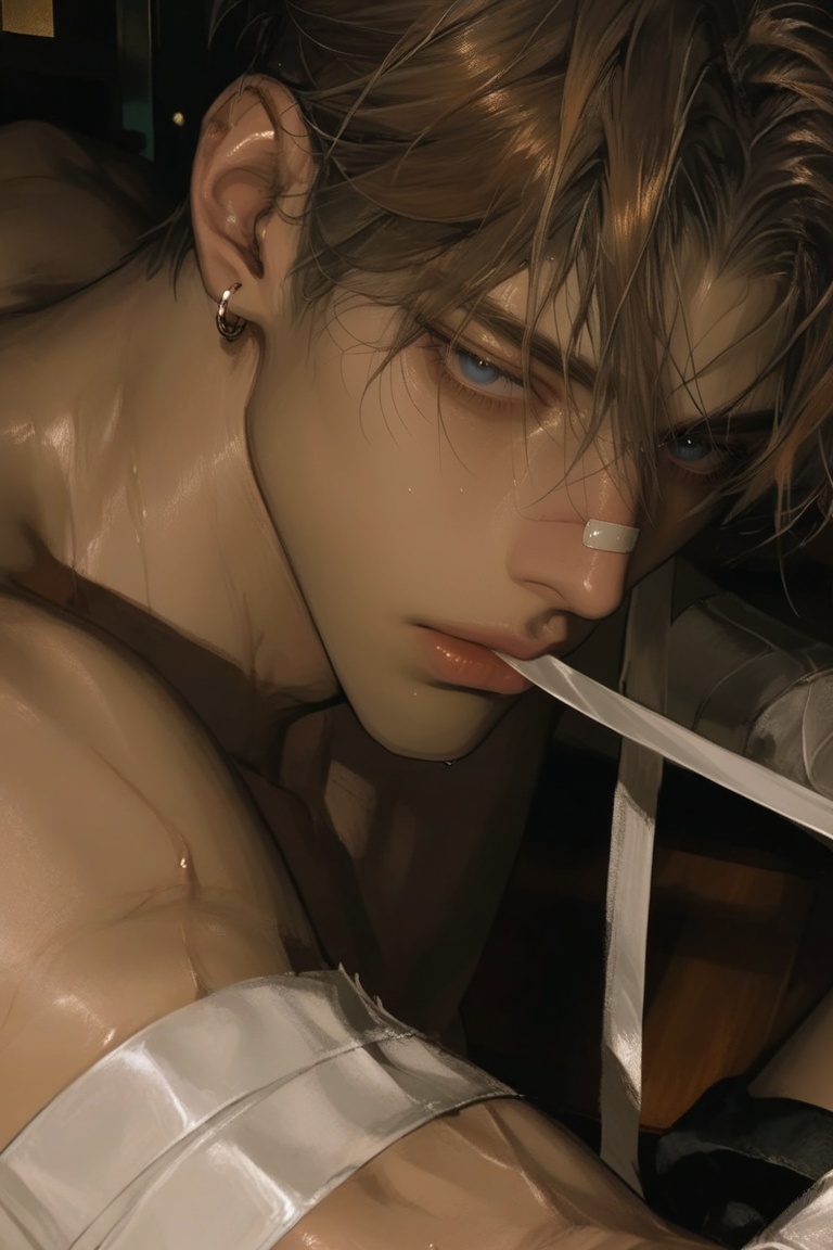1boy,  solo,  male focus on Tensor.Art