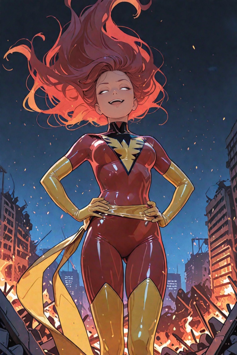 masterpiece,  best quality,  DarkPhoenix on Tensor.Art