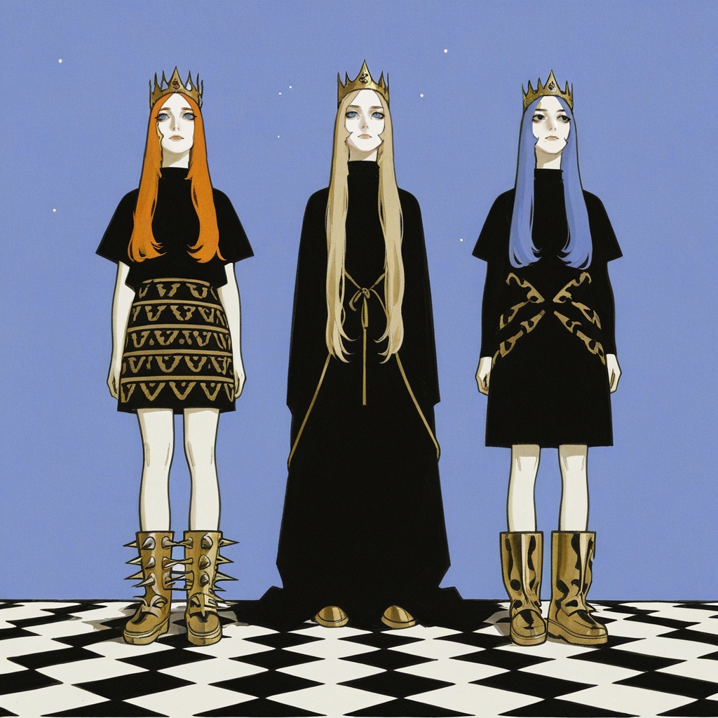 cz3schk,  3girls,  blue eyes on Tensor.Art
