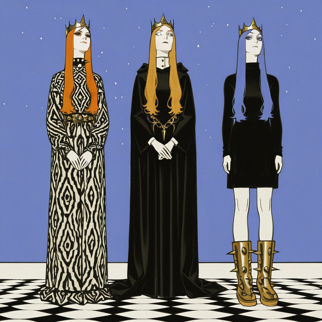 cz3schk,  3girls,  blue eyes on Tensor.Art