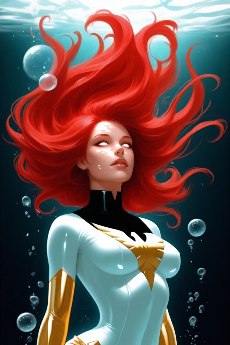 WhitePhoenix,  1girl,  solo on Tensor.Art