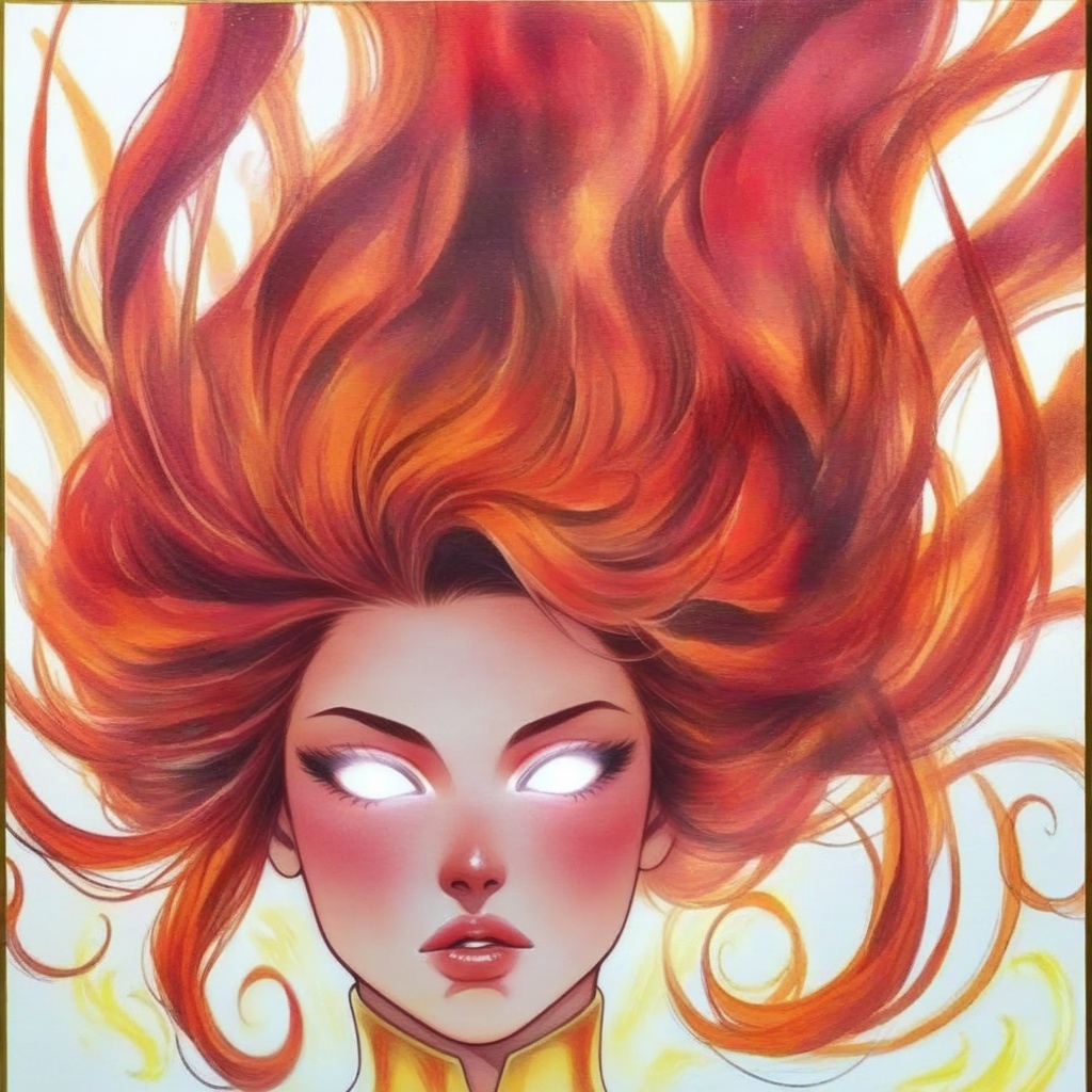 WhitePhoenix,  1girl,  solo on Tensor.Art