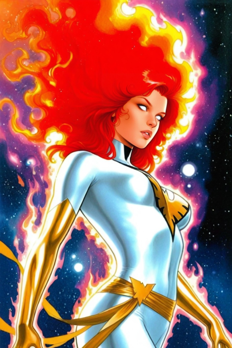 WhitePhoenix,  1girl,  solo on Tensor.Art