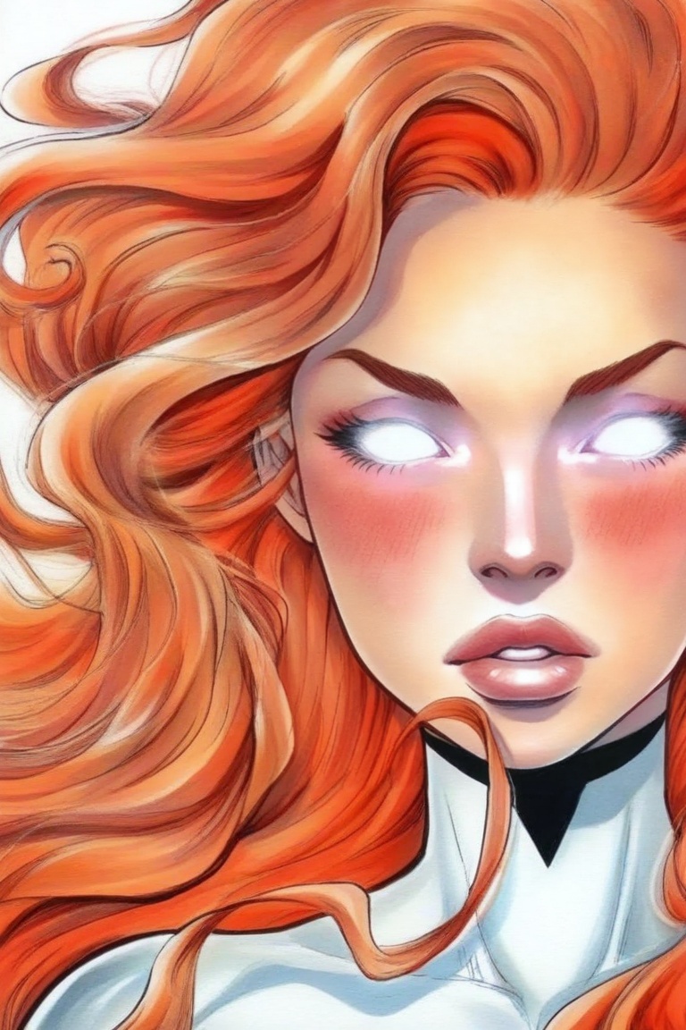 WhitePhoenix,  1girl,  solo on Tensor.Art