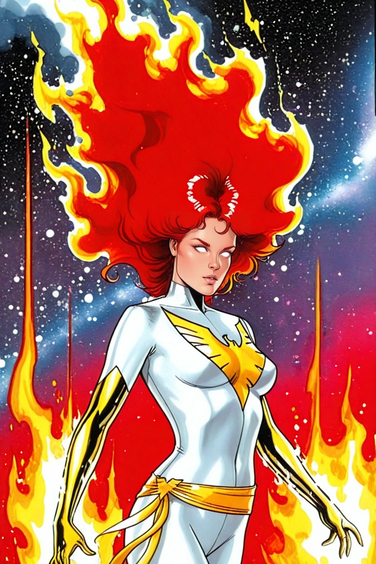 WhitePhoenix,  1girl,  solo on Tensor.Art