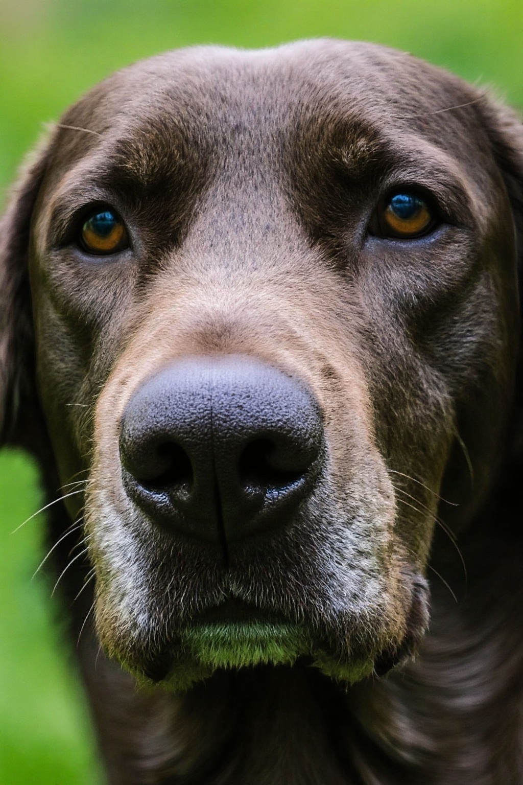 Ultra photoreal,  close-up of a dog's head,  high definition details on Tensor.Art