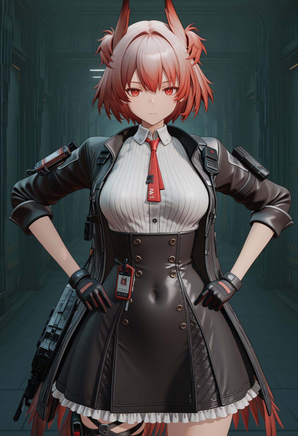 GF2S,  3d,  fiammetta \(arknights\) on Tensor.Art