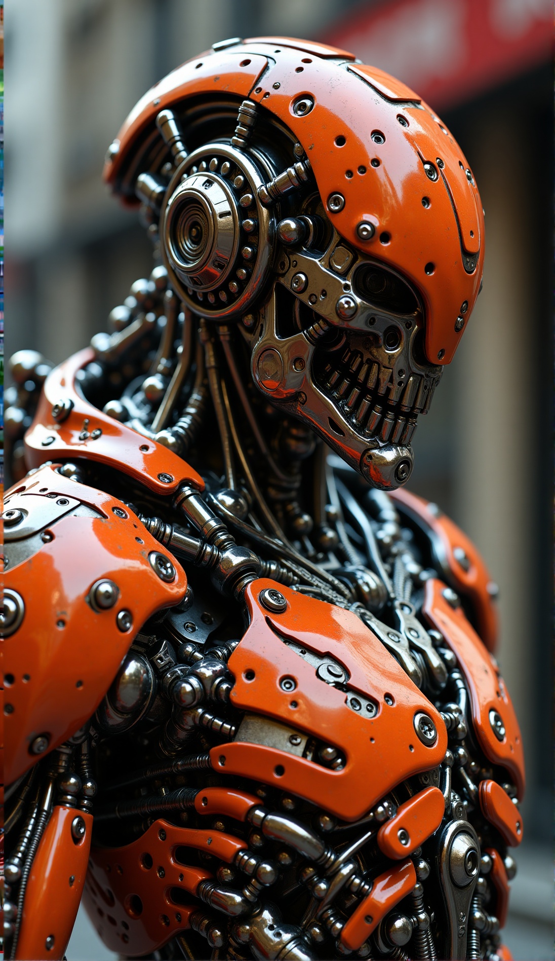 Dark_fantasy,  cyberpunk,  one man on Tensor.Art