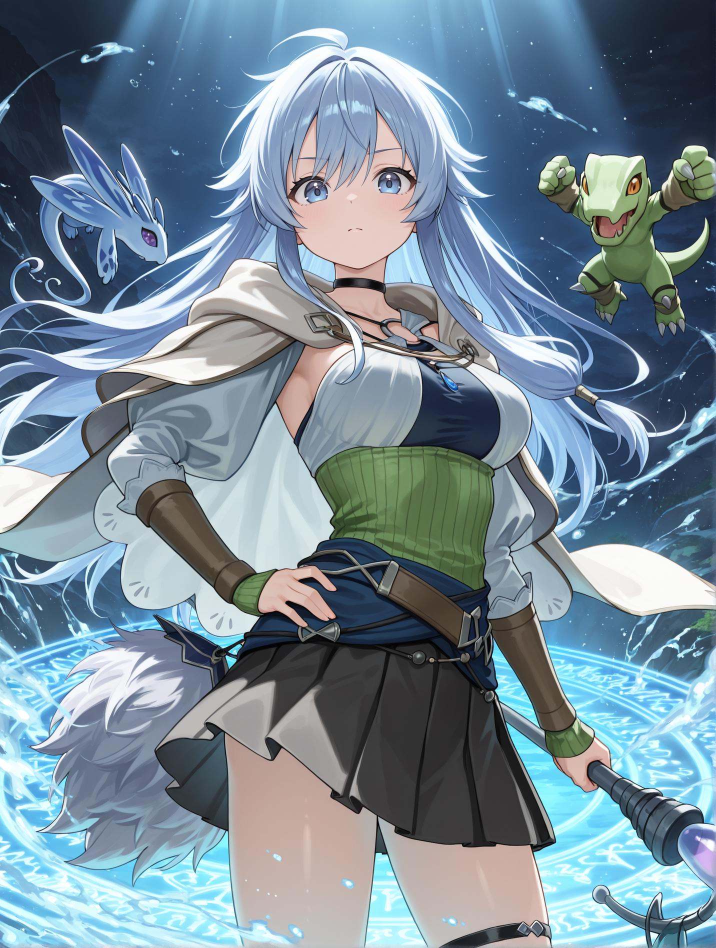 official alternate costume,  2others,  1girl on Tensor.Art