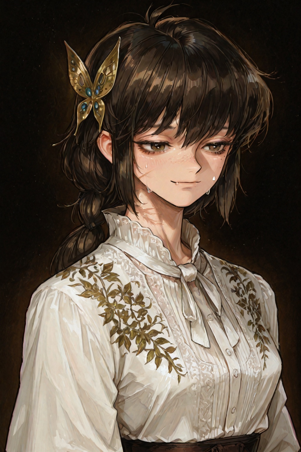 1girl,  solo,  ahoge on Tensor.Art