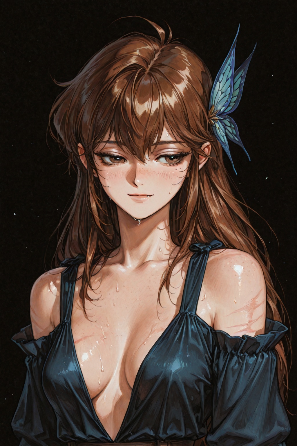 1girl,  solo,  ahoge on Tensor.Art