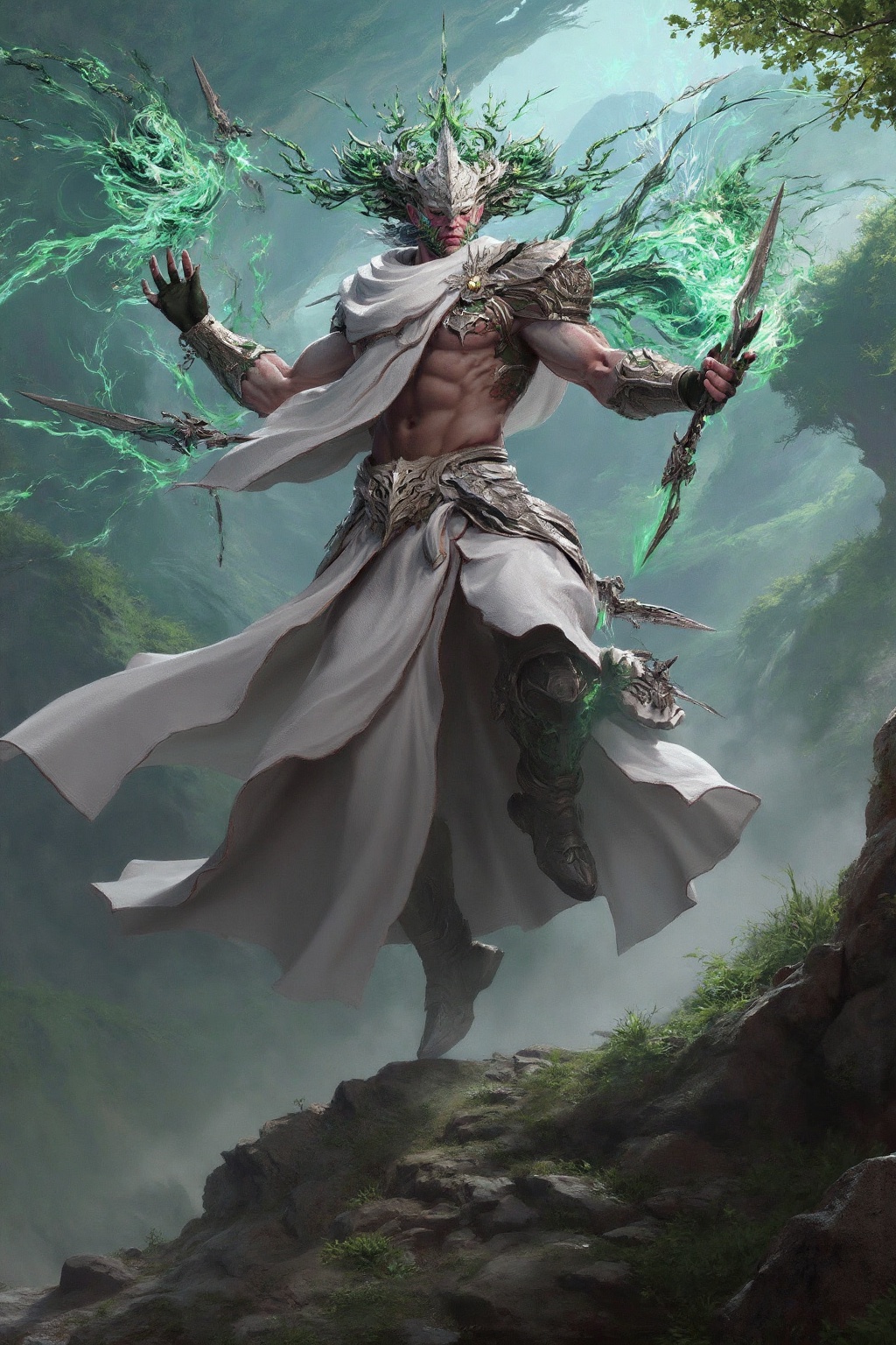 elven warrior,  masterpiece,  realistic on Tensor.Art