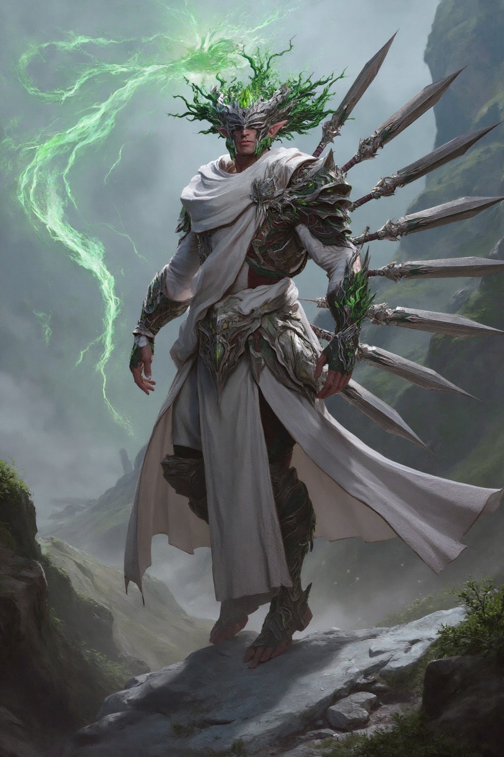 elven warrior,  masterpiece,  realistic on Tensor.Art