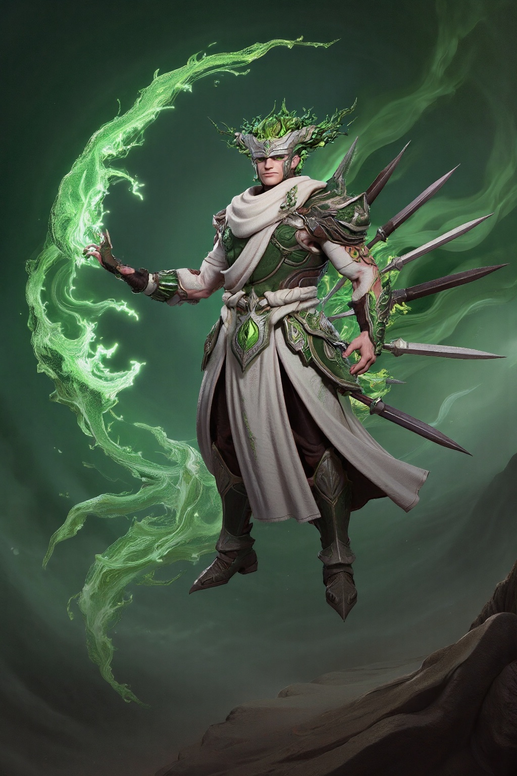 elven warrior,  masterpiece,  highly detailed on Tensor.Art