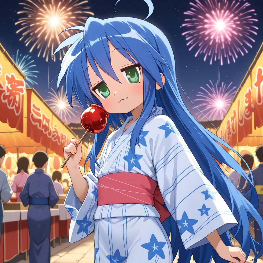 high detail,  masterpiece,  izumi_konata on Tensor.Art