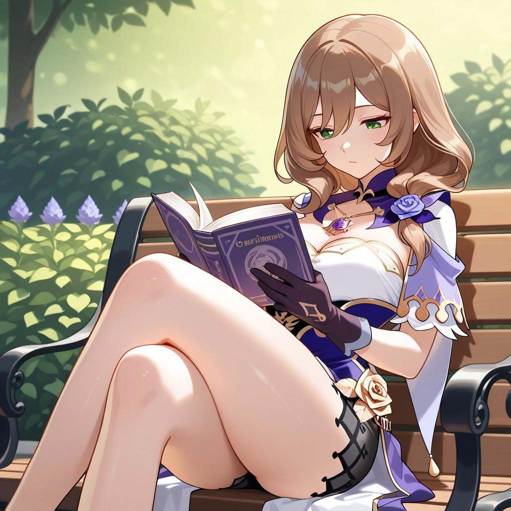 masterpiece,  best quality,  Lisa (Genshin Impact) on Tensor.Art