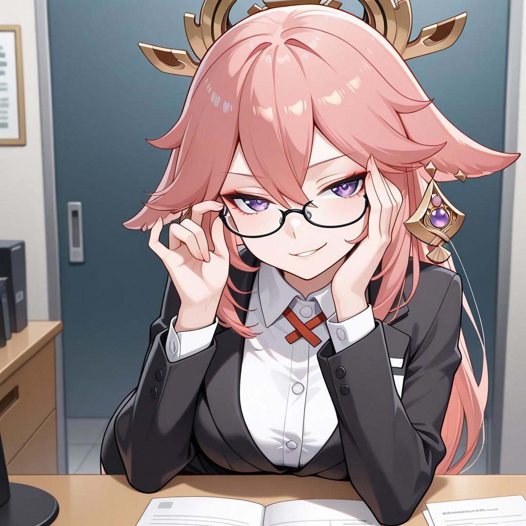 masterpiece,  best quality,  Yae Miko on Tensor.Art