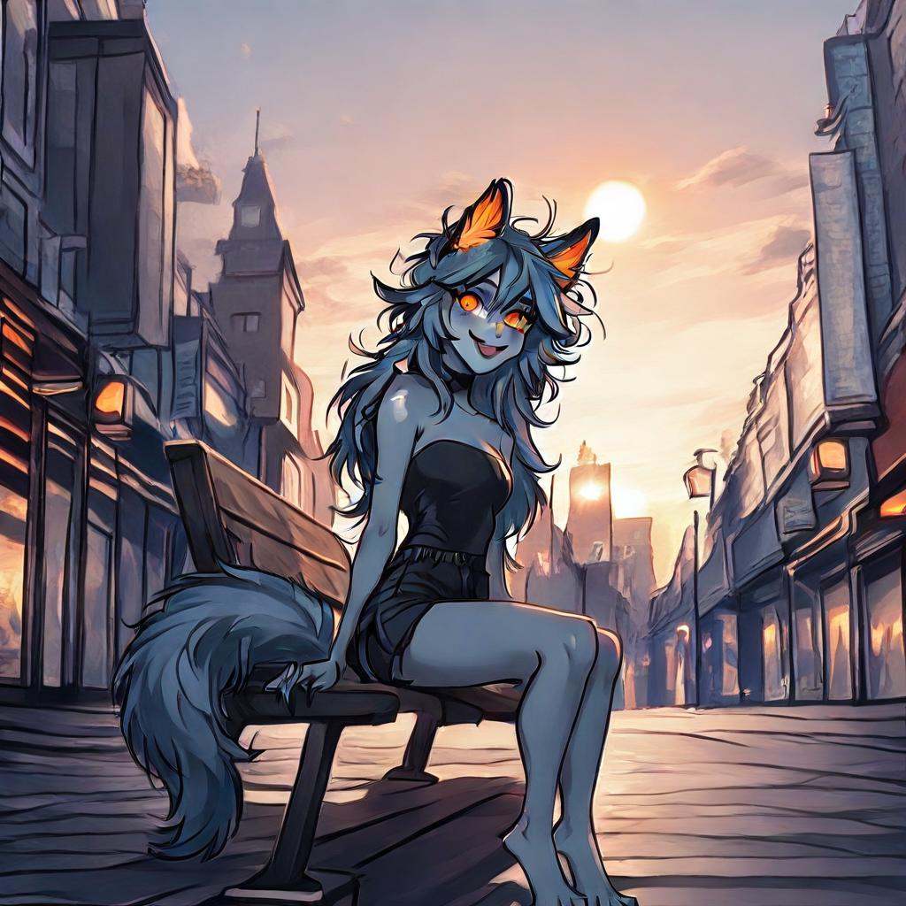 C00kie(character),  female,  grey skin on Tensor.Art